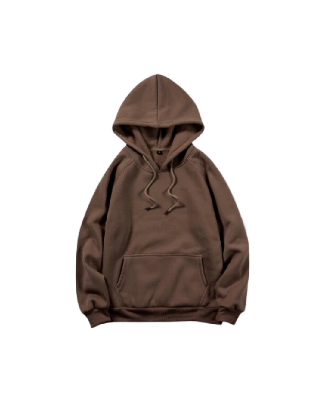 Loose Fit Coffee Hoodie